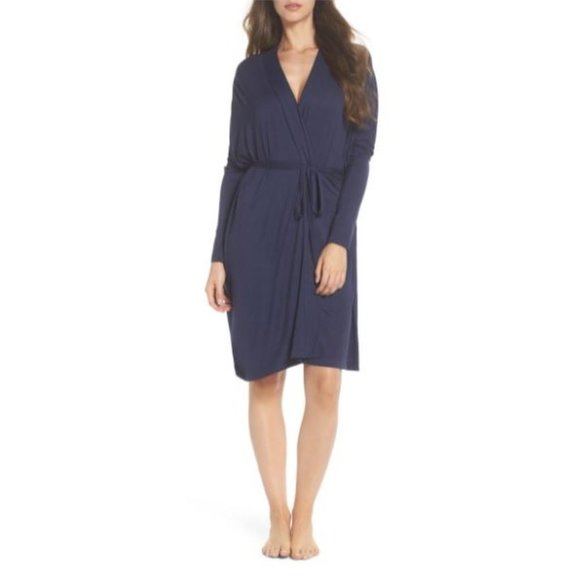 UGG Delanie Robe In Navy - Picture 1 of 11